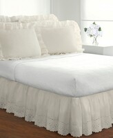 Thumbnail for your product : Fresh Ideas Ruffled Eyelet 18" Drop Full Bed Skirt