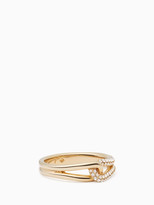 Thumbnail for your product : Kate Spade Get Connected Pave Loop Ring