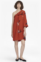 Thumbnail for your product : French Connection Delphine Draped One Shoulder Dress