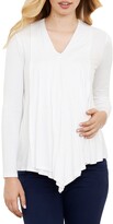 Thumbnail for your product : Maternal America Draped Nursing Top