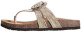 Thumbnail for your product : Laura Biagiotti Flip flops light gold