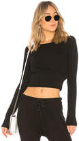 Thumbnail for your product : Spiritual Gangster Banded Crop Long Sleeve Top