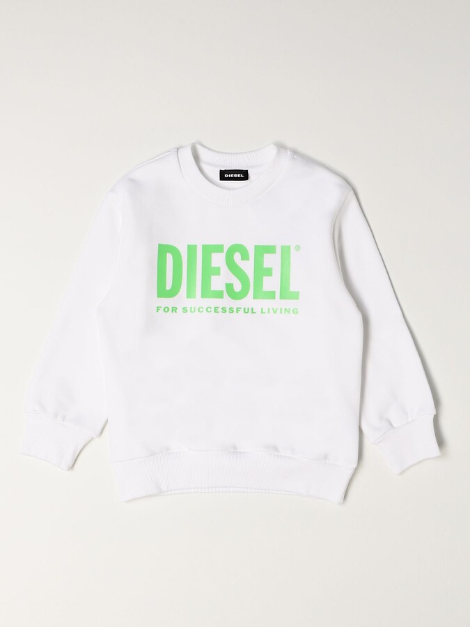 Diesel White Boys' Clothing on Sale | Shop the world's largest 