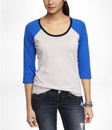 Thumbnail for your product : Express Sequin Bolt Baseball Tee