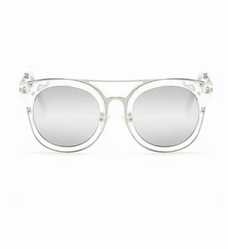 Quay Clear Mirrored Sunglasses