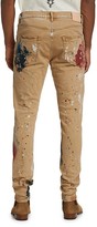 Thumbnail for your product : Purple Brand P001 Paint Splatter Skinny Jeans