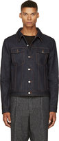 Thumbnail for your product : Ami Alexandre Mattiussi Blue Classic Denim Jacket
