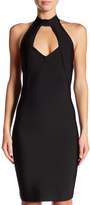 Thumbnail for your product : Wow Couture Mock Neck Front Chain Dress