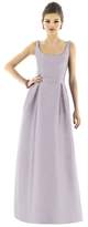 Thumbnail for your product : Alfred Sung Scoop Neck Dupioni Full Length Dress
