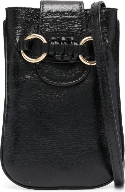See by Chloe Engraved-Logo Phone Pouch - ShopStyle Tech Accessories