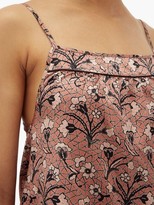 Thumbnail for your product : Morpho + Luna Coco Mirage-print Silk Pyjamas - Pink Multi