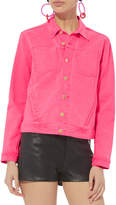 Thumbnail for your product : L'Agence Celine Pink Denim Jacket
