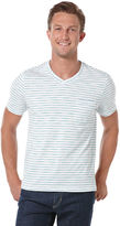 Thumbnail for your product : Perry Ellis Stripe V-Neck with Pocket