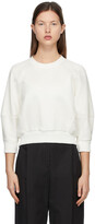 Thumbnail for your product : Alexander McQueen White Organza Overlay Sweatshirt