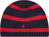 Thumbnail for your product : Ralph Lauren Rugby striped knitted hat
