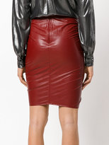 Thumbnail for your product : Etoile Isabel Marant gathered detail fitted skirt