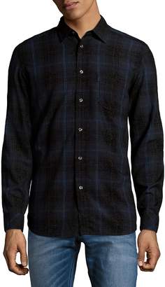 Diesel Men's Patterned Button-Down Shirt
