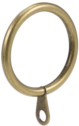 Curtain Ring Metal 32mm Inner Dia Drapery Ring for Curtain Rods Bronze 14 Pcs 