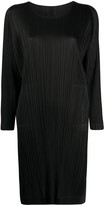 Thumbnail for your product : Pleats Please Issey Miyake Pleated Side Slit Dress