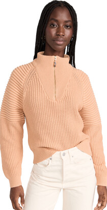 Intarsia Cotton Blend Sweater in White - Scotch Soda Kids