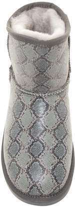 Australia Luxe Collective Cosy X Short Genuine Shearling Snake Printed Boot