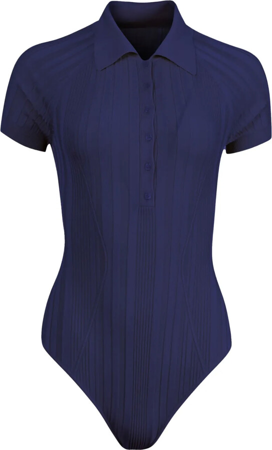 Fleur Du Mal Ribbed Bodysuit