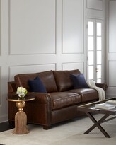 Thumbnail for your product : Massoud Shields Leather Sleeper Sofa