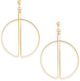 Thumbnail for your product : Thalia Sodi Gold-Tone Split Circle Drop Earrings, Created for Macy's