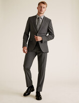 Thumbnail for your product : Marks and Spencer Big & Tall Tailored Fit Wool Blend Jacket
