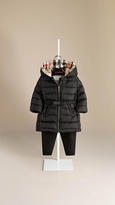Thumbnail for your product : Burberry Bow Detail Puffer Jacket