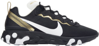 black and gold nikes