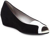 Thumbnail for your product : Aquatalia by Marvin K Maureen Suede Demi-Wedge Pumps