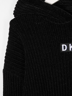 DKNY Logo Patch Hoodie