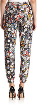 Thumbnail for your product : Moschino Soda-Print Drawstring Trousers