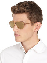 Thumbnail for your product : Ermenegildo Zegna Metal Aviator Sunglasses