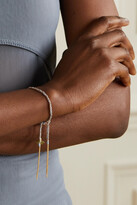 Thumbnail for your product : Carolina Bucci Protection Lucky 18-karat Gold And Silk Bracelet - One size