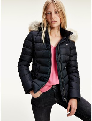 hooded puffer jacket tommy hilfiger