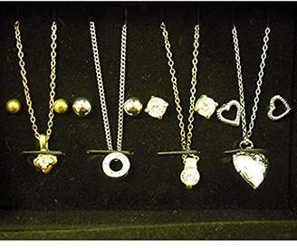 Pierre Cardin Ladies Womens Costume Pendant Necklace & Earring Jewellery Set x 4