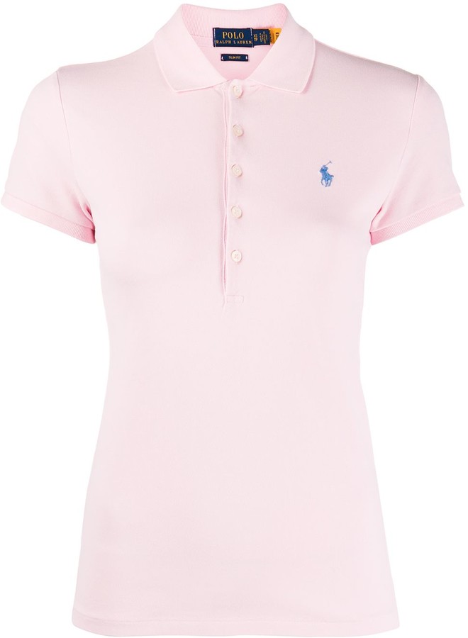 ralph lauren pink polo shirt womens