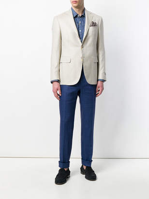 Canali classic tailored trousers