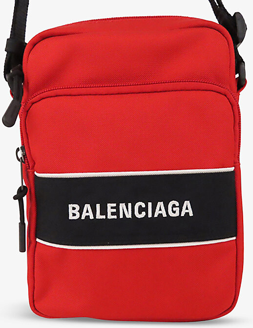 Balenciaga, Convertible Canvas Gym Bag Jacket, Men, Black