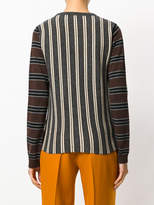 Thumbnail for your product : Antonio Marras striped knitted sweater