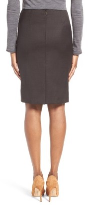 BOSS Women's Vobina Wool Suit Skirt