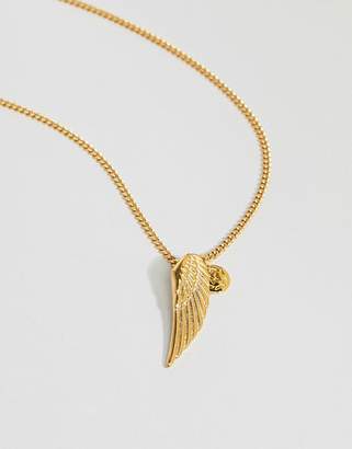 Mister archangel necklace in gold