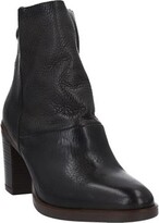 Thumbnail for your product : Mjus 10 Women Dark brown Ankle boots Soft Leather