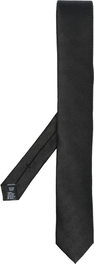 Dolce & Gabbana Logo-Jacquard Silk Tie