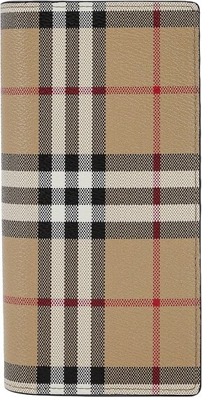Burberry Checkered Bifold Wallet - ShopStyle