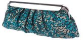 Thumbnail for your product : Sergio Rossi Jacquard Frame Clutch