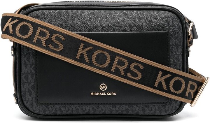 Michael Kors Maeve monogram crossbody bag - ShopStyle