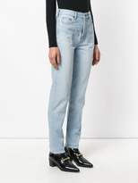 Thumbnail for your product : Saint Laurent high waisted tapered jeans